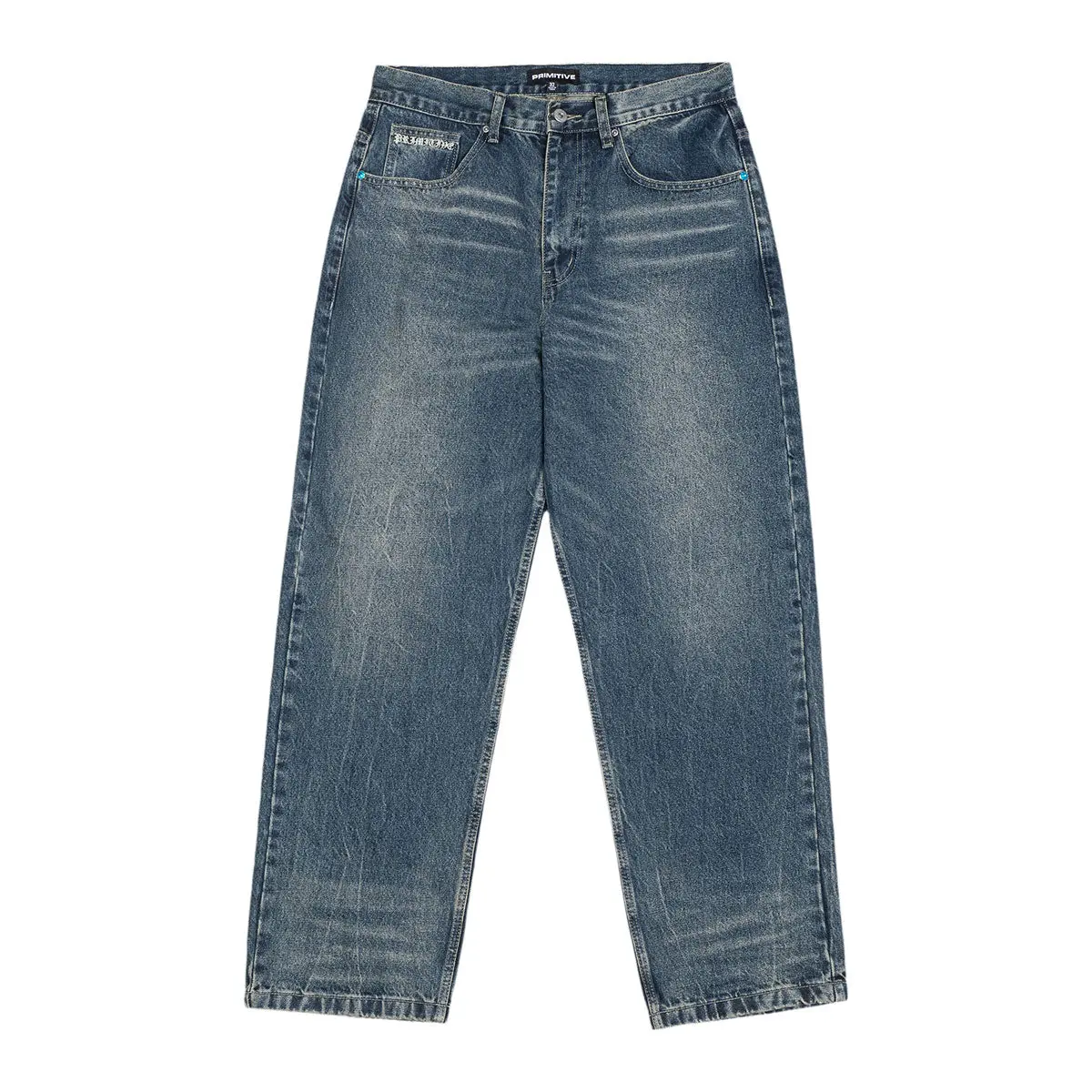 Primitive Apparel Men's Denim Jeans Shibuya 5 Pocket Primitive Apparel Men's Denim Jeans Shibuya 5 Pocket