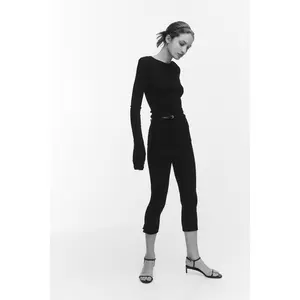 H&M Crease-leg capri trousers