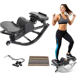 Stepper for Exercise-Rocking Stepper Machine Professional Stair Stepper for Home Workout 330LBS Capacity