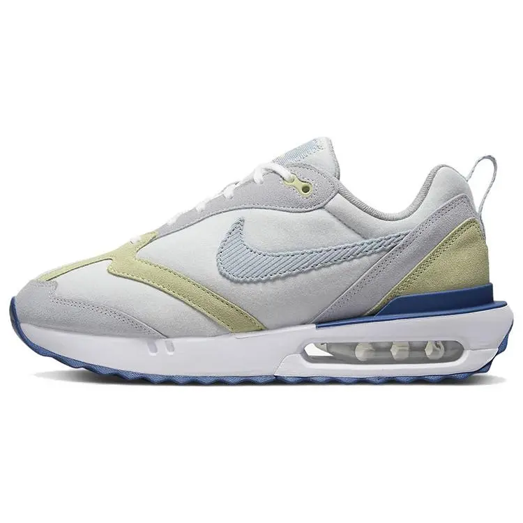Women's Nike Air Max Dawn Low-Top Closed Casual Trainers - Fabric-Leather Upper, Cushioning, Skepta Collaboration - Athletic Shoe, Women's Footwear