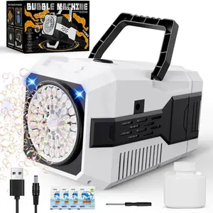 Portable Bubbles Machine, 40-hole Automatic Bubbles Toys,Party Wedding Decoration, Outdoor Romantic Toy for Wedding & Party & Garden