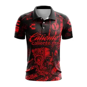 LIGA MX Club Tijuana Special 2024 Home Dia De Muertos Design Polo