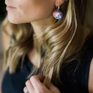 Nebula Earrings - Interchangeable Celestial Design