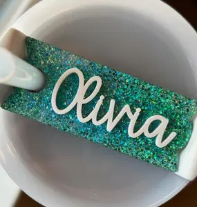 Tumbler Topper Quencher H20 Cup Glitter Colors for 20, 30 & 40 oz