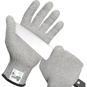 Cut Resistant Gloves, Food Grade Cutting Glove for Kitchen Food Prep,  Gloves for Meat Cutting, Oyster Shucking, Fish Fillet Processing
