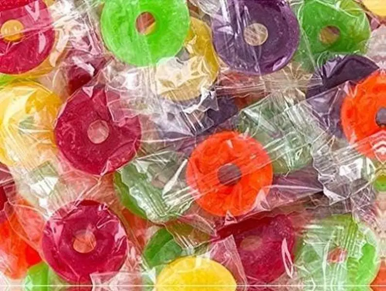 MiMa Llfe Saver Assorted Individually Wrapped Hard Candy-Bulk Halloween Candy, Individually Wrapped Old Fashioned Fruit Candies-5 Flavor Assortment-2 lbs