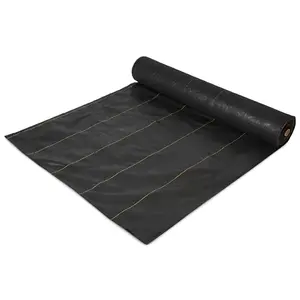 DeWitt Sunbelt 4x300' Woven Weed Barrier Landscape Fabric Ground Cover (24 Pack)