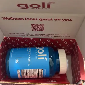 Product Review of Goli Ashwagandha & Vitamin D Gummy - Mixed Berry, KSM-66, Vegan, Plant Based, Non-GMO, Gluten-Free & Gelatin Free. America's #1 Ashwagandha Brand from T**y c**e