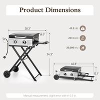 2 Burner (Portable Griddle)