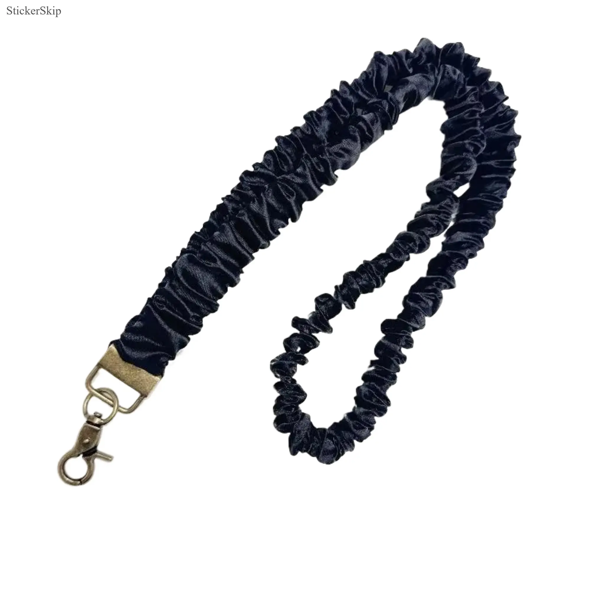 2026 NEW Stretchy Scrunchie Wrist Lanyard for Keys & ID Badge – Cute Keychain Strap with Rotating Clip, Durable Lightweight Comfortable Lanyard for Work, Travel, Gym & Everyday Use
