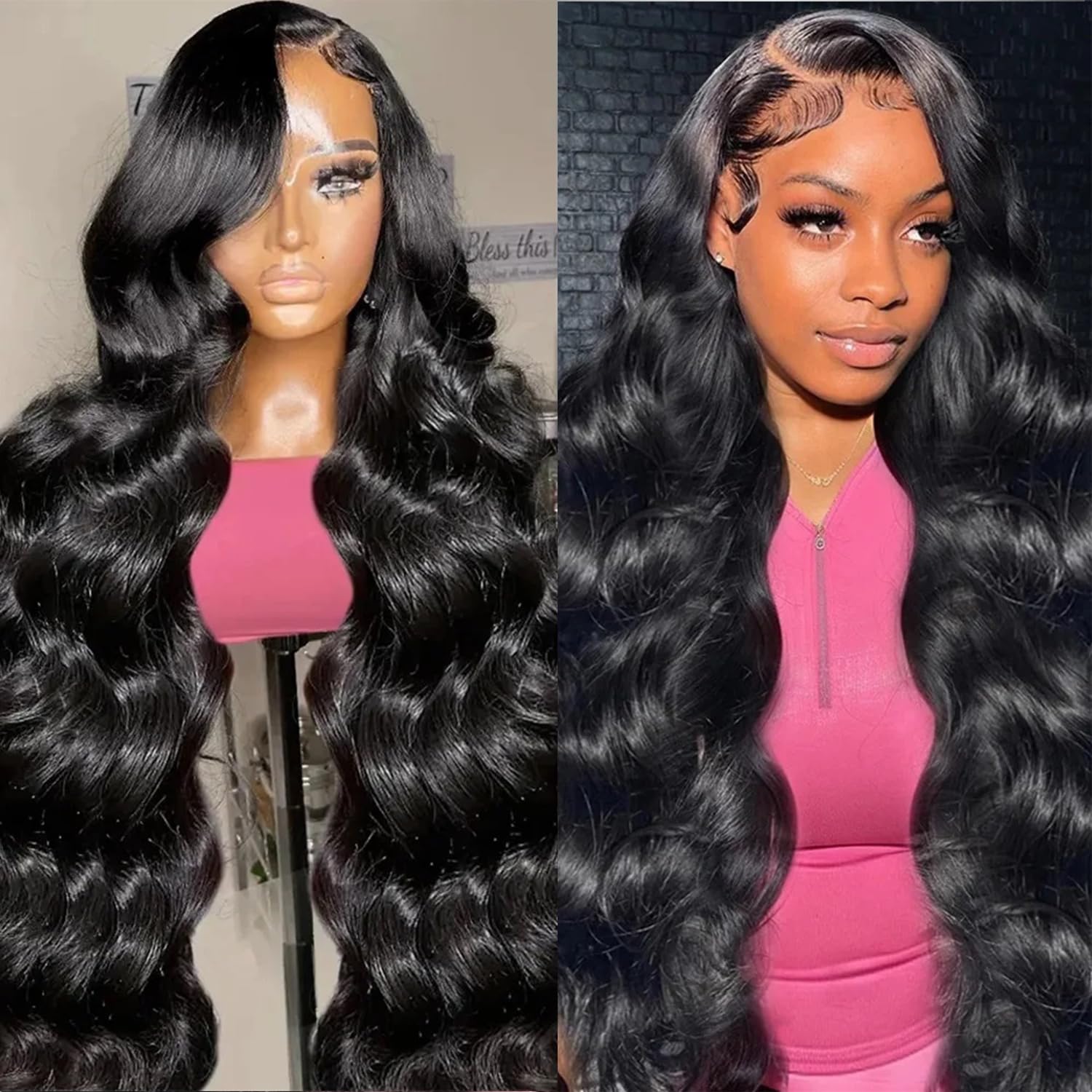 Bling Hair Clearance Sale Body Wave Wig Hd Lace Wig 13x6 13x4 Transparent Lace Frontal Human Hair Wig Pre Plucked Natural Hairline 6x4 Lace Closure Glueless Wig