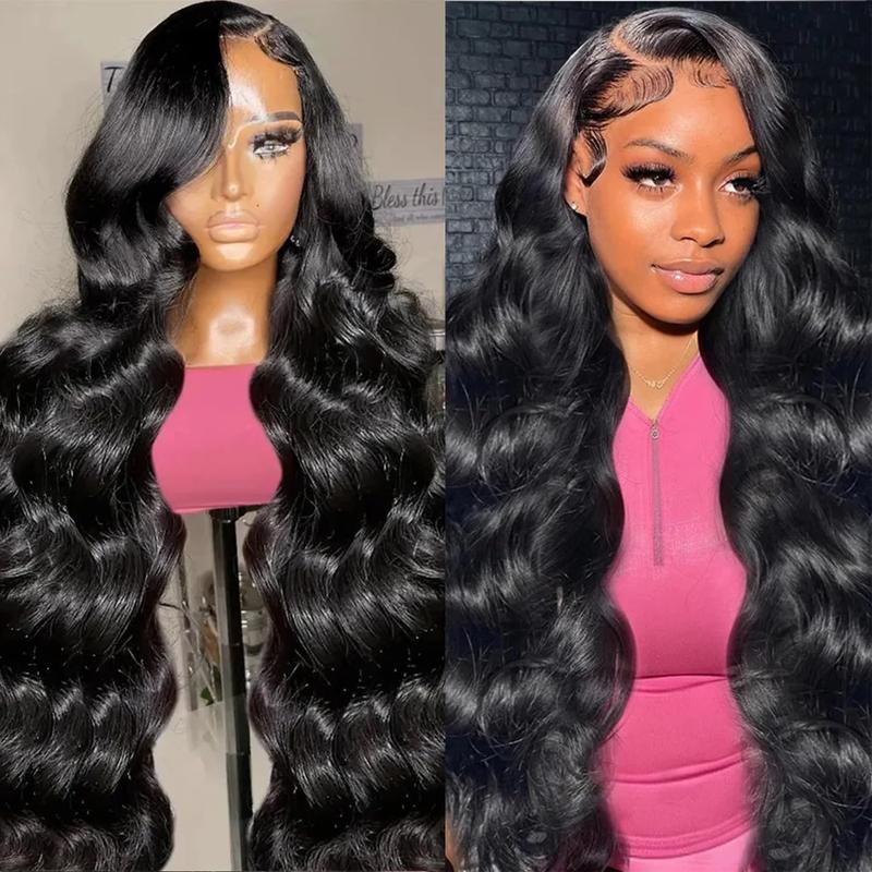 Bling Hair Body Wave 13x6 Wigs 13x4 Hd Transparent Lace Frontal Human Hair Wig 180 Density 6x4 Body Wave Glueless Lace Closure Wigs For Black Women