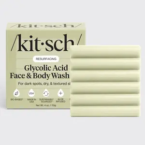 Kitsch Glycolic Acid Resurfacing Face and Body Wash
