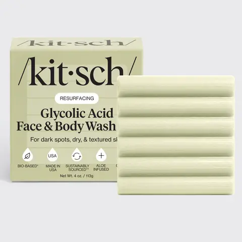 Kitsch Glycolic Acid Resurfacing Face and Body Wash