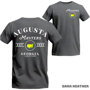 Augusta Masters Golf Shirt Vintage Georgia Golf Club Tee, Masters Tournament Inspired Graphic T-Shirt, Golf Lover Gift, Classic USA Golf Outfit, Back Print Unisex Tee