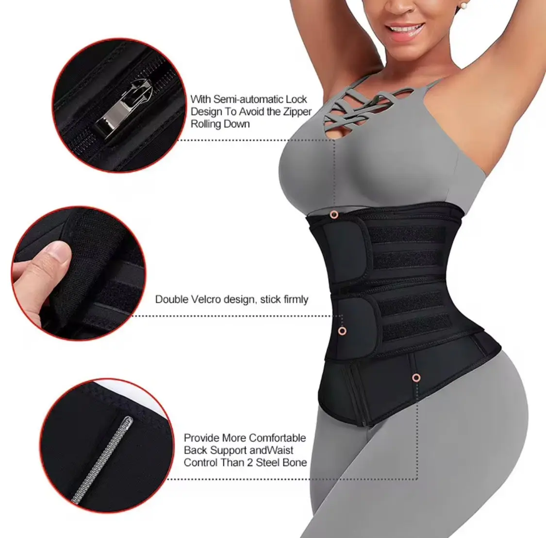 🔥 Get Snatched & Feel Confident with the Wonder Waist™ Waist Trainer! 🔥