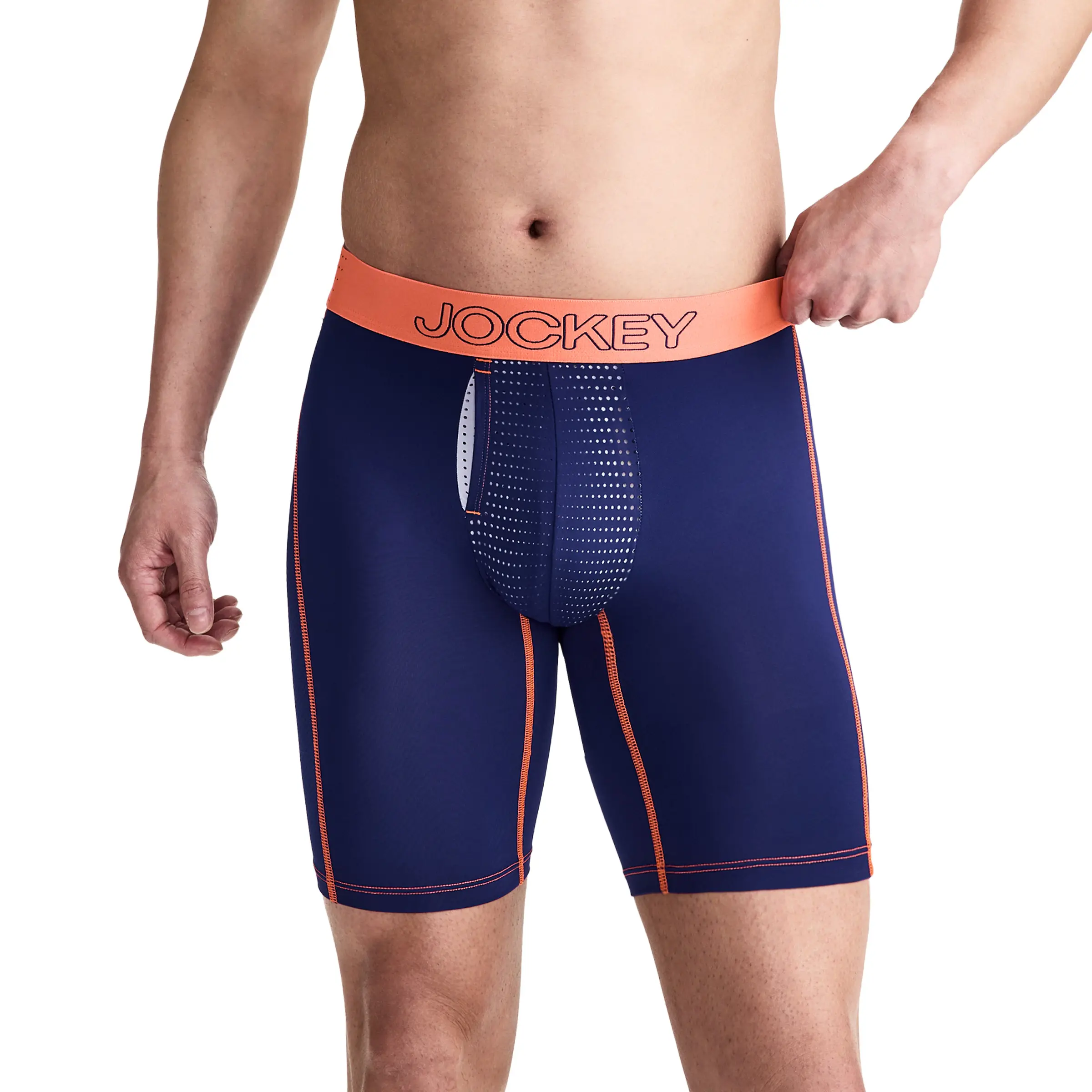 Jockey Men's EverActive VentraCool Air 7.5" Long Leg Boxer Brief