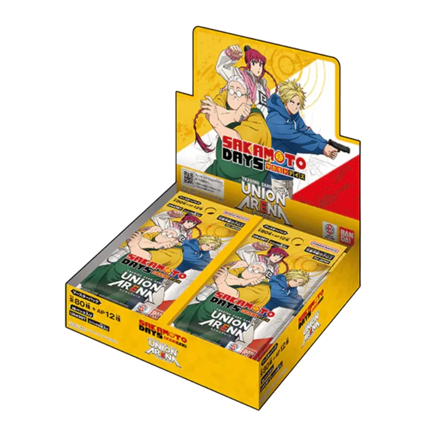 [ENG] Union Arena UE19BT Sakamoto Days Booster Box - Trading Card Game