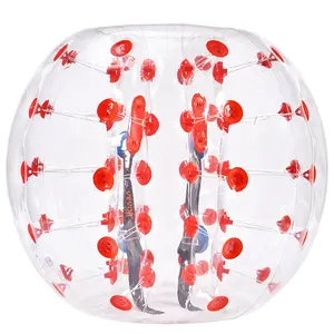 VEVOR Inflatable Bumper Ball 1-Pack, 4FT/1.2M Body Sumo Zorb Balls for Teen Adult, 0.8mm Thick PVC Human Hamster Bubble Balls for Outdoor Team Gaming Play, Bumper Bopper Toys for Garden, Yard, Park