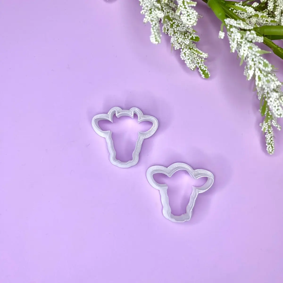 Polymer Clay Cow Shape Cutter Set Polymer Clay Cow Shape Cutter Set
