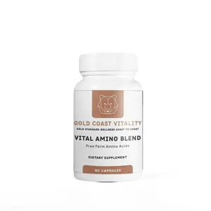 [Gold Coast Vitality] + [Vital Amino Blend] + [Free Form Amino Acids] + [Nutritional Supplement] + [muscle recovery, muscle building, exercise recovery]