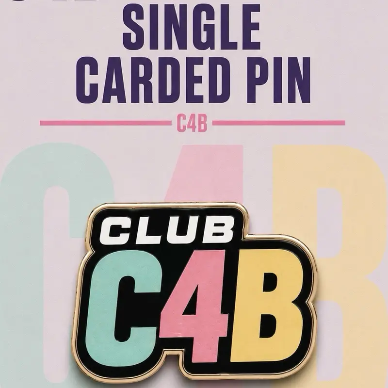 Single Carded Pin - Custom Special Request Option
