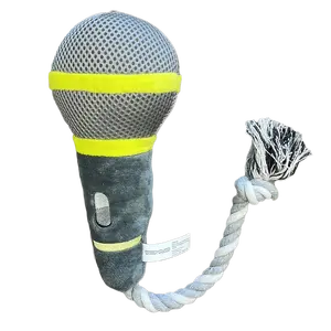 Woof Plays Wired Plush Microphone, Audio Accessory for Phones & Electronics
