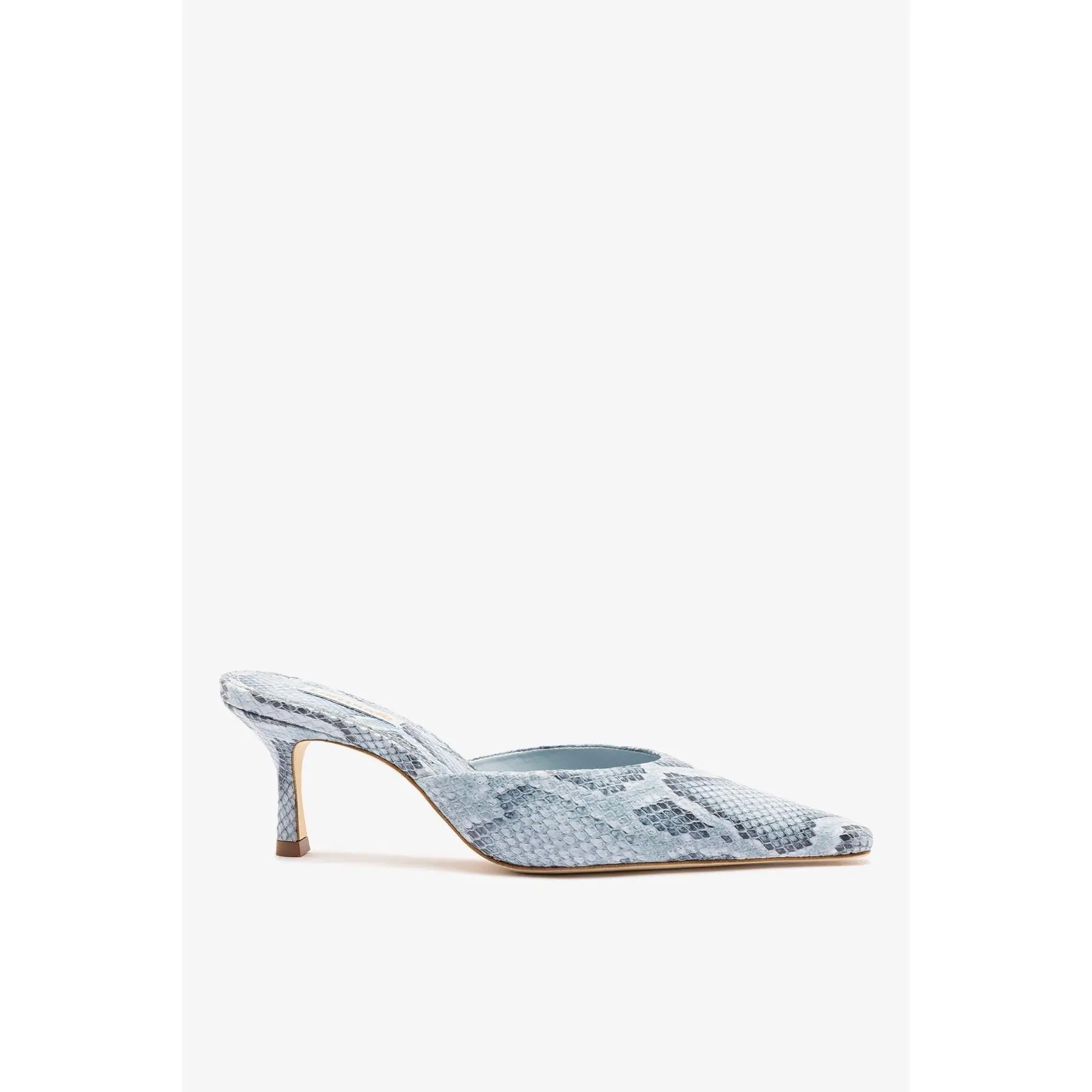 Carine Mule Maya Python Leather