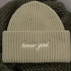'Horse Girl' Beanie - Moss