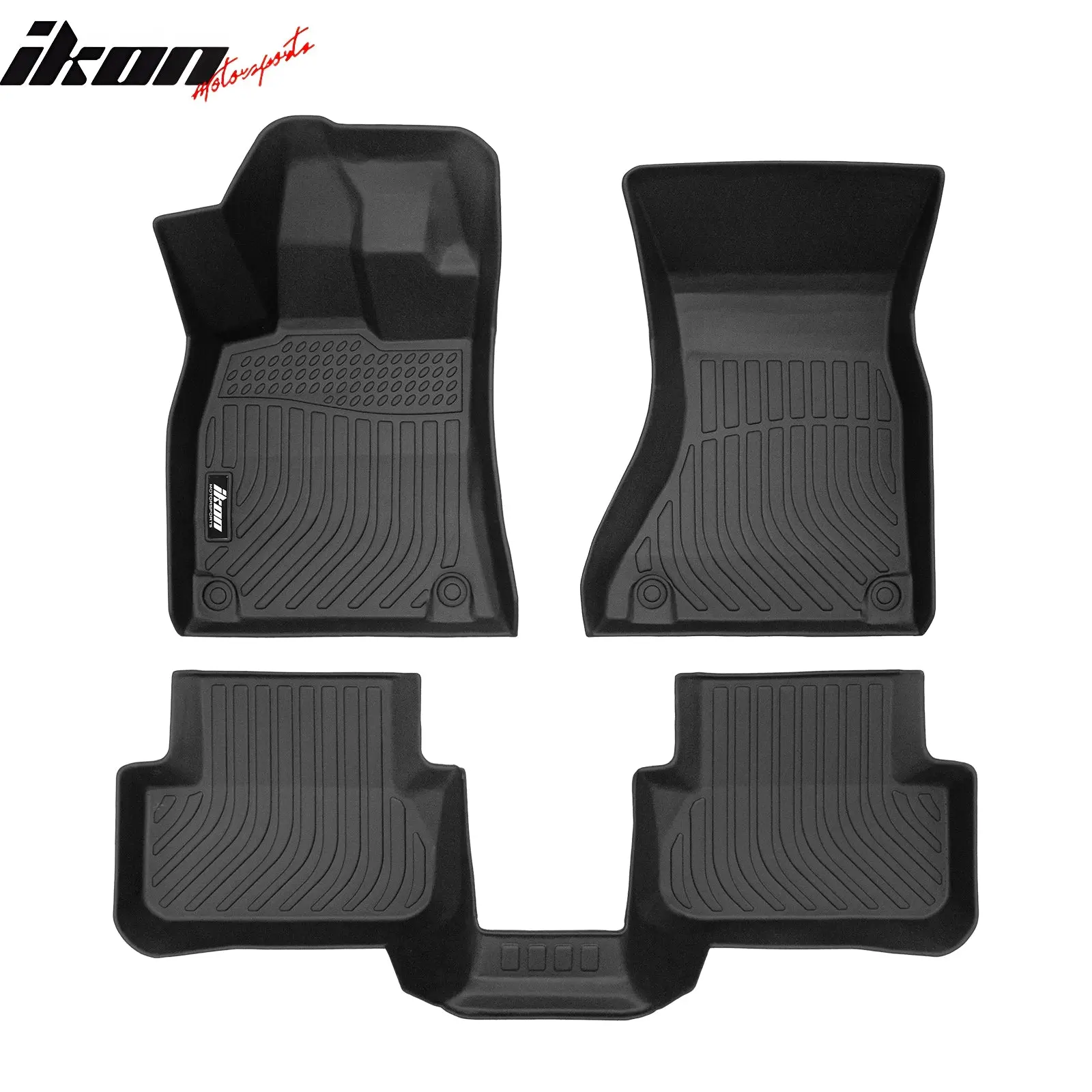 Floor Mats for Audi A4/S4 Sedan 2009-2016 & Allroad Wagon 2013-2016 All Weather Carpets Liner Guard TPE 3PCS Set