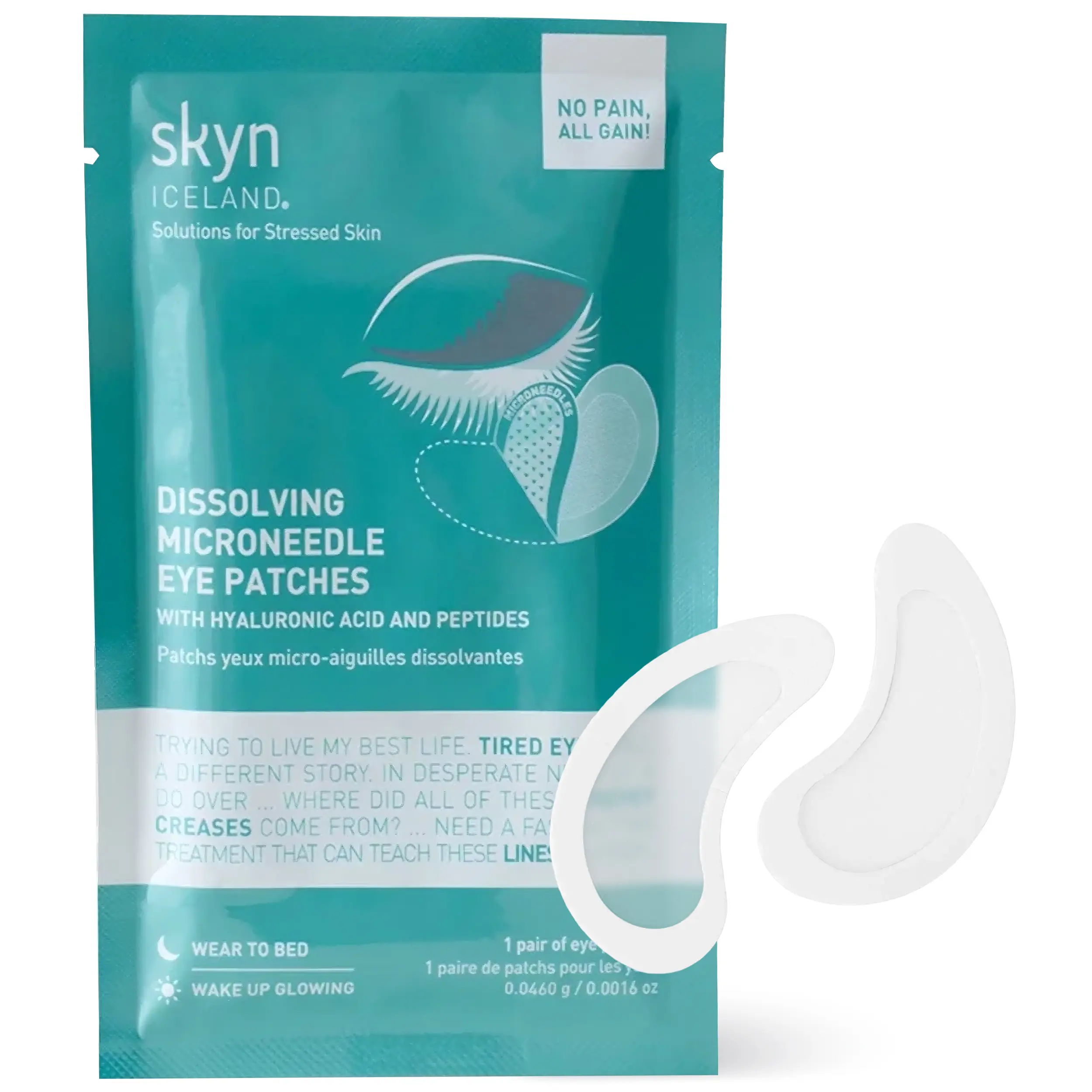 Skyn ICELAND – Dissolving Microneedle Eye Patches (Deep Wrinkle Smoothing )
