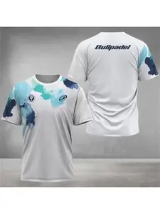 Cool Padel Breathable Short Sleeve Summer Quick Dry Short Sleeve Street Men's Top Outdoor Tennis T Shirt New Fitness Collection