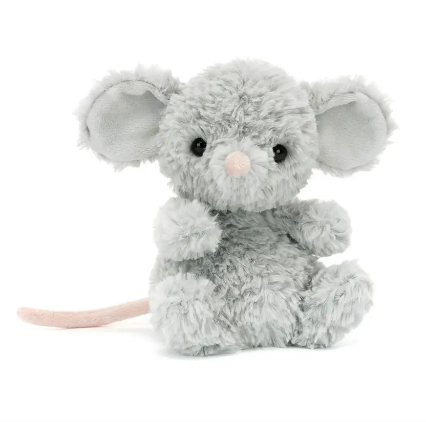 JELLYCAT Gray Plush Mouse