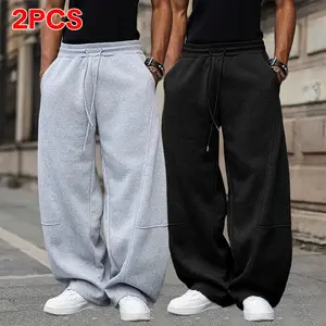 Men's Straight Four Seasons Sports TrousersMen's Casual Sports Pants Loose Comfortable Outdoor Men's Straight Four Seasons Sports Trousers