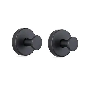 Decerk 2 PCS Suction Cup Hooks christmas gift Gadgets Kitchen home essentials  suction Hooks bathroom accessories Waterproof Reuseable for Shower Bathroom Towel Hooks Shower Hooks Holders Shower Hooks Hanging Towels Loofah Robe