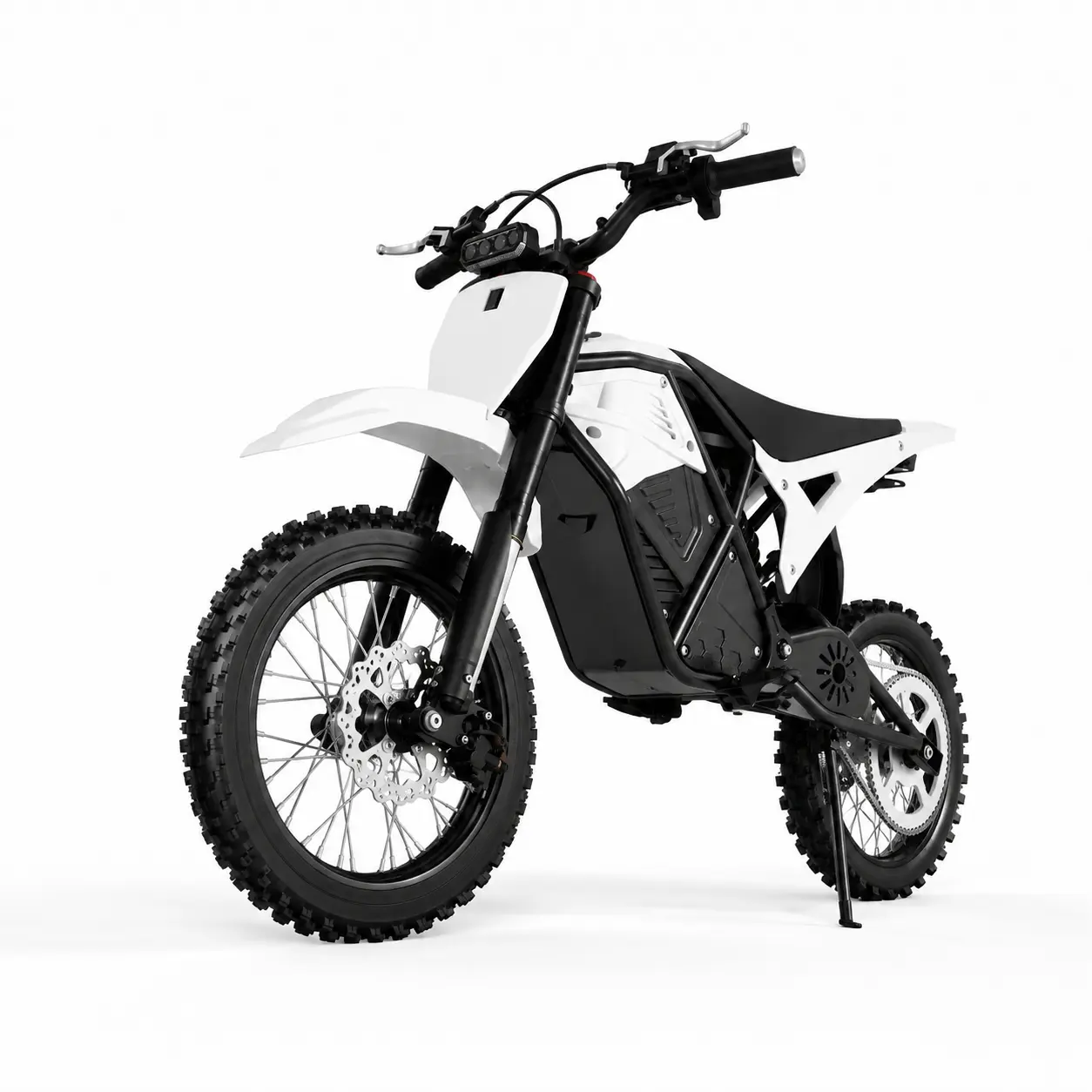 All-Terrain Electric Bike - 4000W Peak Mid-Drive Motor, 60KM/H Top Speed, 60-64KM Range, 12"/14" Knobby Tires, 60V 20.8Ah 18650 Lithium-Ion Battery, Built-In BMS, Hydraulic 4-Piston Brakes, Dual Adjustable Hydraulic Shock Absorption