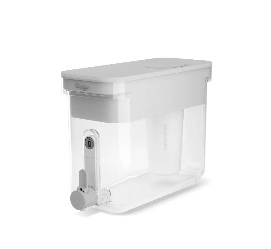 Culligan with ZeroWater Technology 32 Cup Water Dispenser with 5-Stage Advanced Water Filter