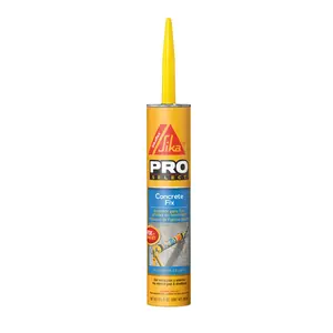 Sika Pro Select  10.1 oz Select Polyurethane Concrete Caulk Sealant, Gray - Pack of 12