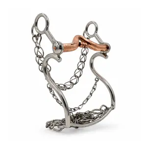 5 1/8" Freno Charro Cobre Horse Caballo Mexican Bit