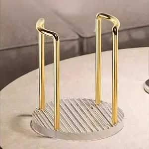 Disposable Paper Cup Holder Acrylic Cup Rack 4.5x5.1in Water Glass Coffee Tea Cup Stand for Living Room Kitchen Bathroom