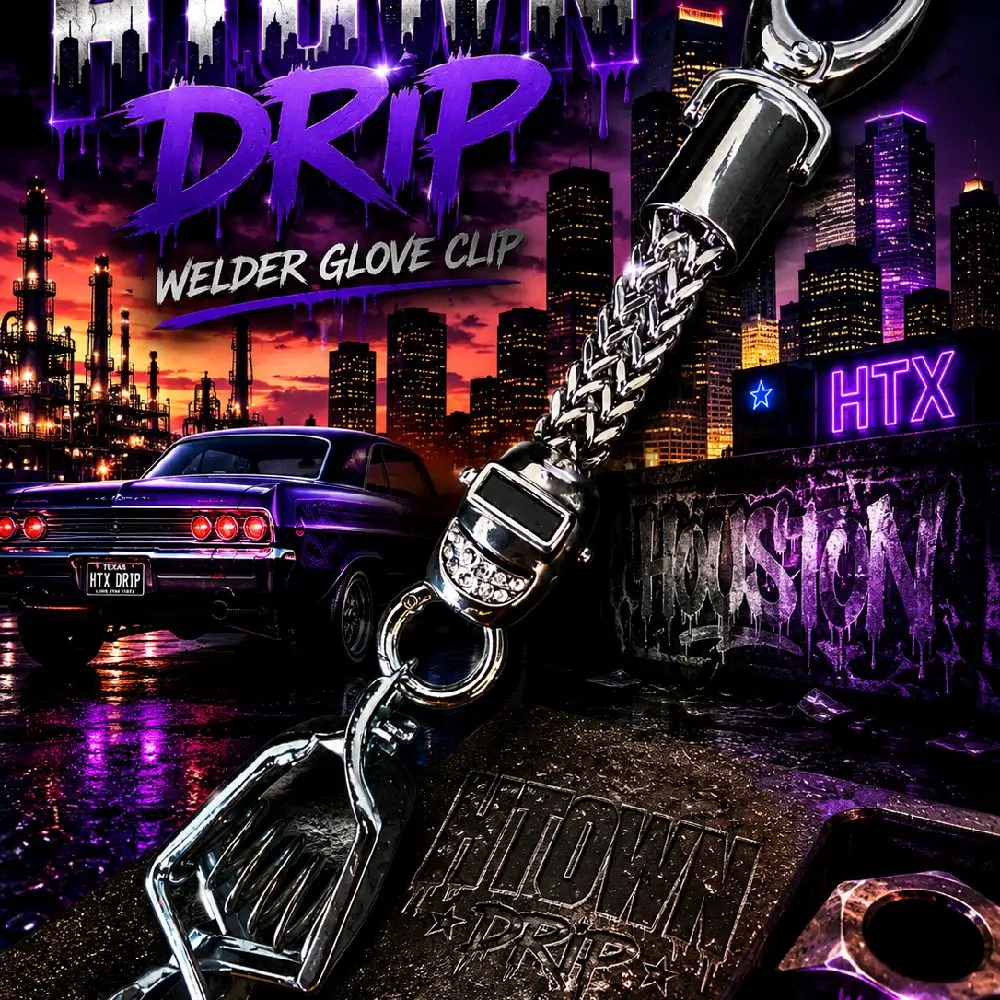 THE HTOWN DRIP WELDER GLOVE CLIP