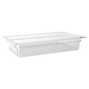 212 MAIN 4x4 in. Chemical-Resistant Durable Plastic Lab Flow Polycarbonate Organizer Tray, Stackable Plastic Storage Bin with Racks, Compartment & Portable Box for Home Supplies Organization