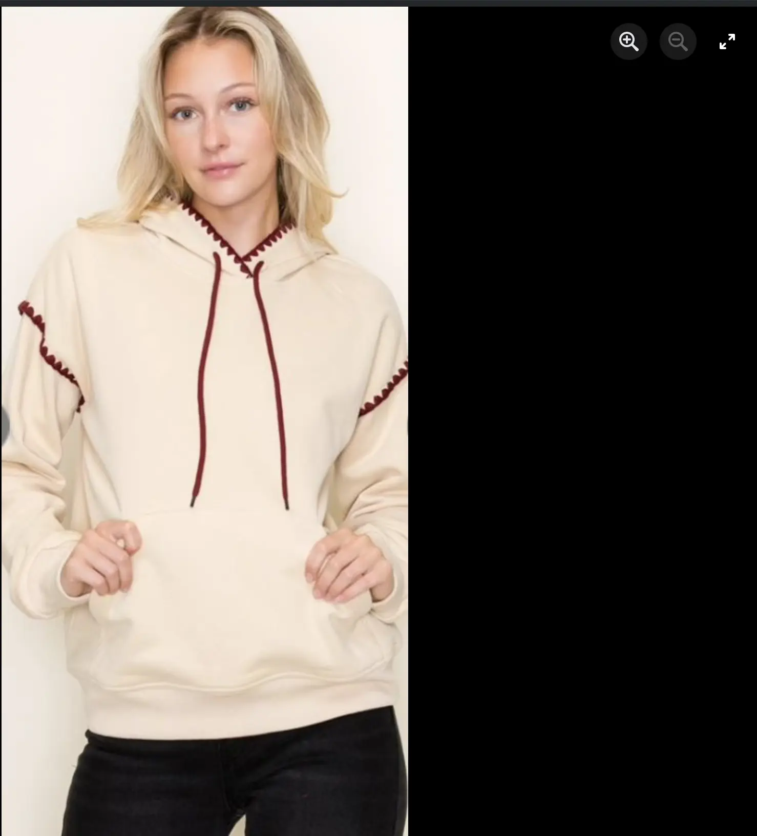 BEIGE HOODIE