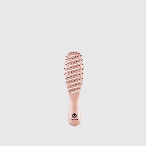 SMOOTHIE Mini Brush - Travel-Size Wet/Dry Detangling Brush | Vented and Flexible Design