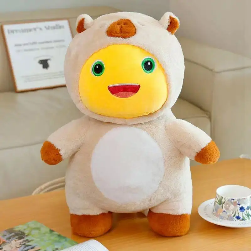 38/50cm New Simulation Chubby Milk Dragon Doll Stuffed Plush Toy Cartoon Anime Cute Pillow Children's Birthday Gift Fun Doll