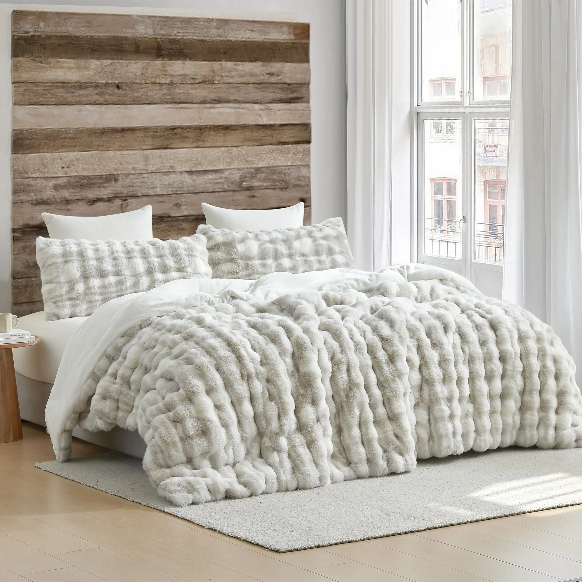 Oh Deer - Coma Inducer Oversized Comforter Set - White-Tailed Gray Oh Deer - Coma Inducer Oversized Comforter Set - White-Tailed Gray