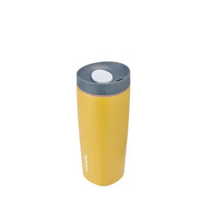 Owala 20oz Stainless Steel SmoothSip Travel Mug - Golden Quest