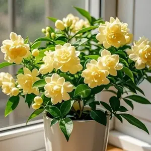 100 Pcs Rare Yellow Jasmine Seeds – Bright & Fragrant Blooms, Easy to Grow, Perfect for Garden & Patio