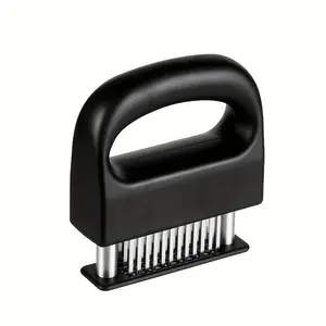 Stainless Steel Meat Tenderizer – 48 Blade Needle Tool for Tenderizing & Marinating Meat, Kitchen Prep Tool - 2-Pack
