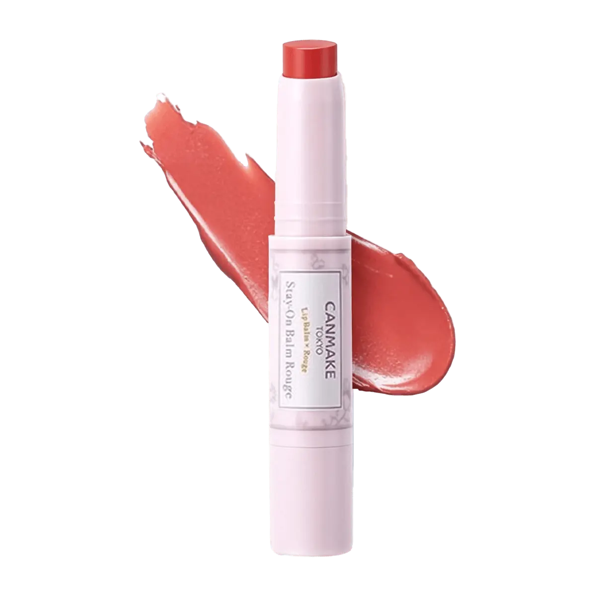 CANMAKE High Moisture Lip Balm SPF15 - Natural Red (Strawberry Juice) - Long-Lasting Hydration & Sun Protection